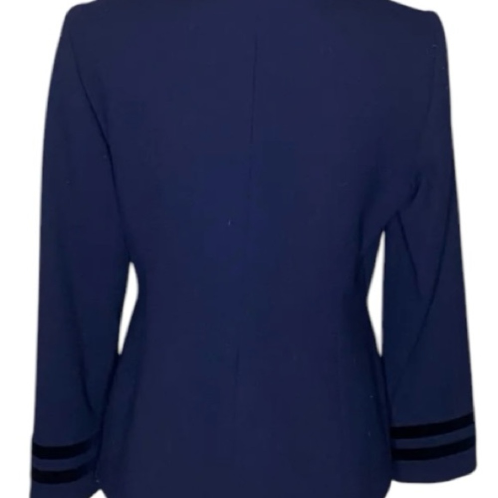 Kasper Navy Blue Women's Jacket/Blazer SZ 10 - Picture 2 of 5
